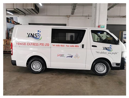 Yenisei Express Pte Ltd Van